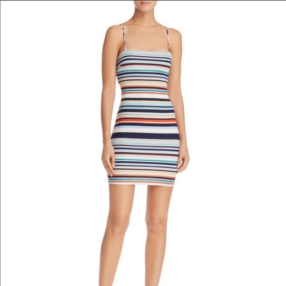Free People Dresses & Skirts - Sunset & Spring Striped Mini Dress